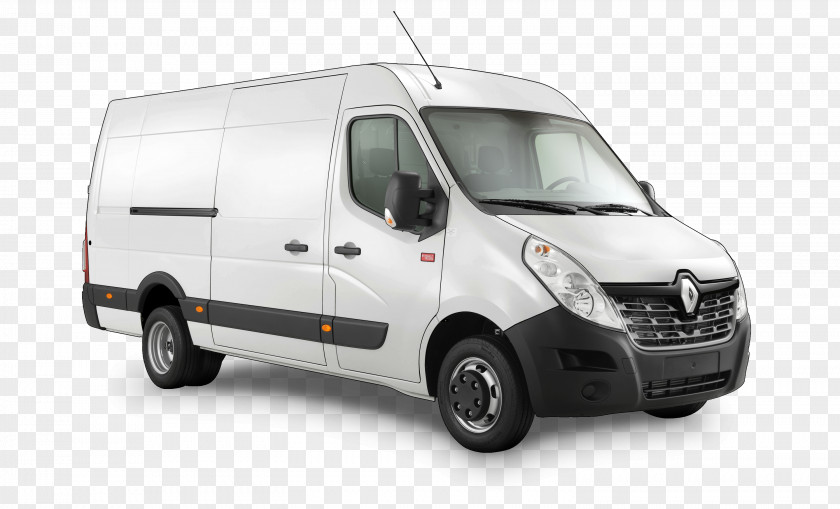 Renault Van Master Car Mockup PNG