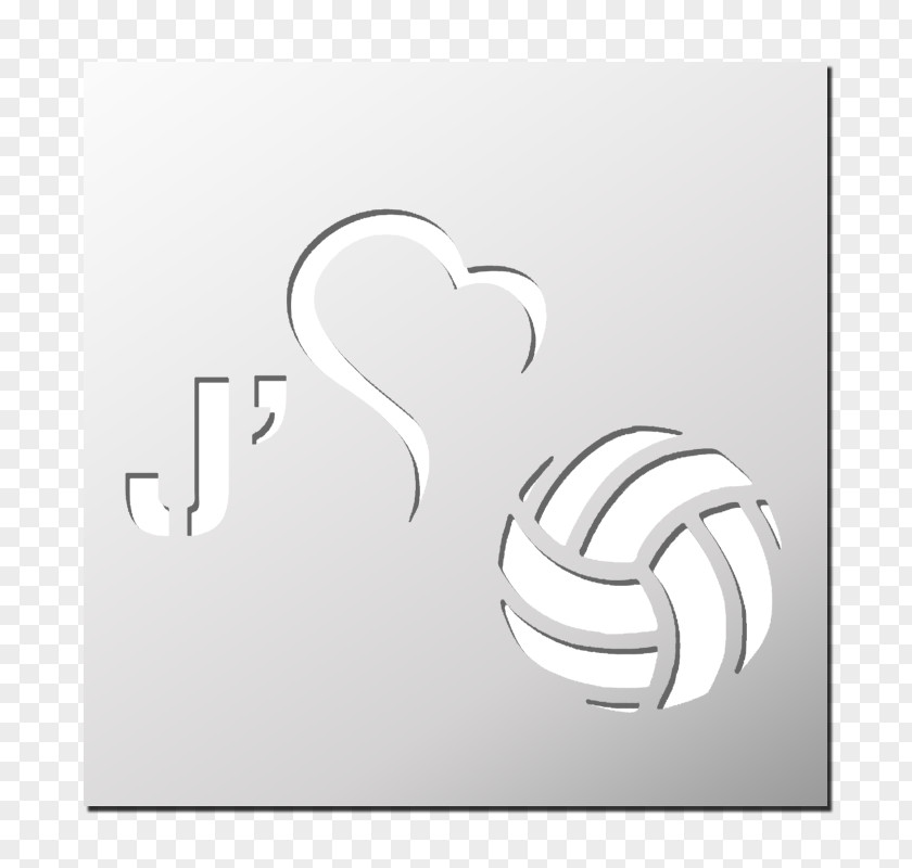 Ball Stencil France Size Football WHITE Birthday PNG