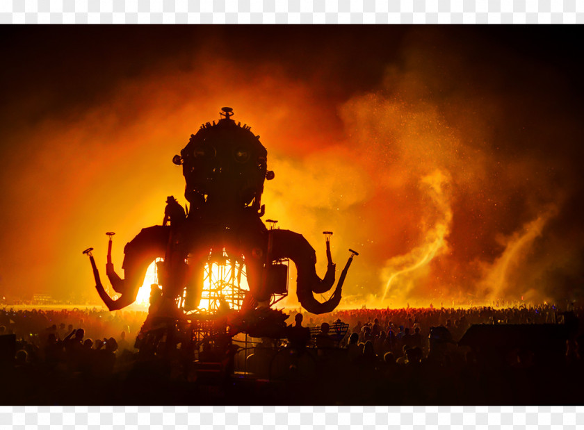 Burning Man Black Rock Desert 2015 2014 Festival Art PNG
