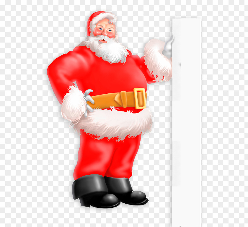 Santa Claus Christmas Eve NORAD Tracks Gift PNG