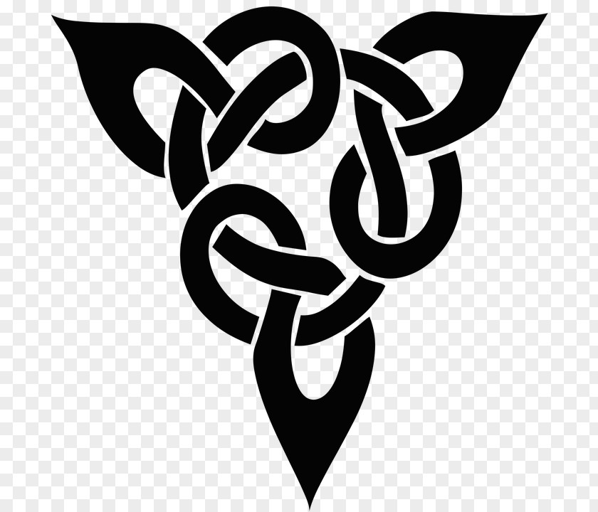 Silhouette Celtic Knot Celts Clip Art PNG