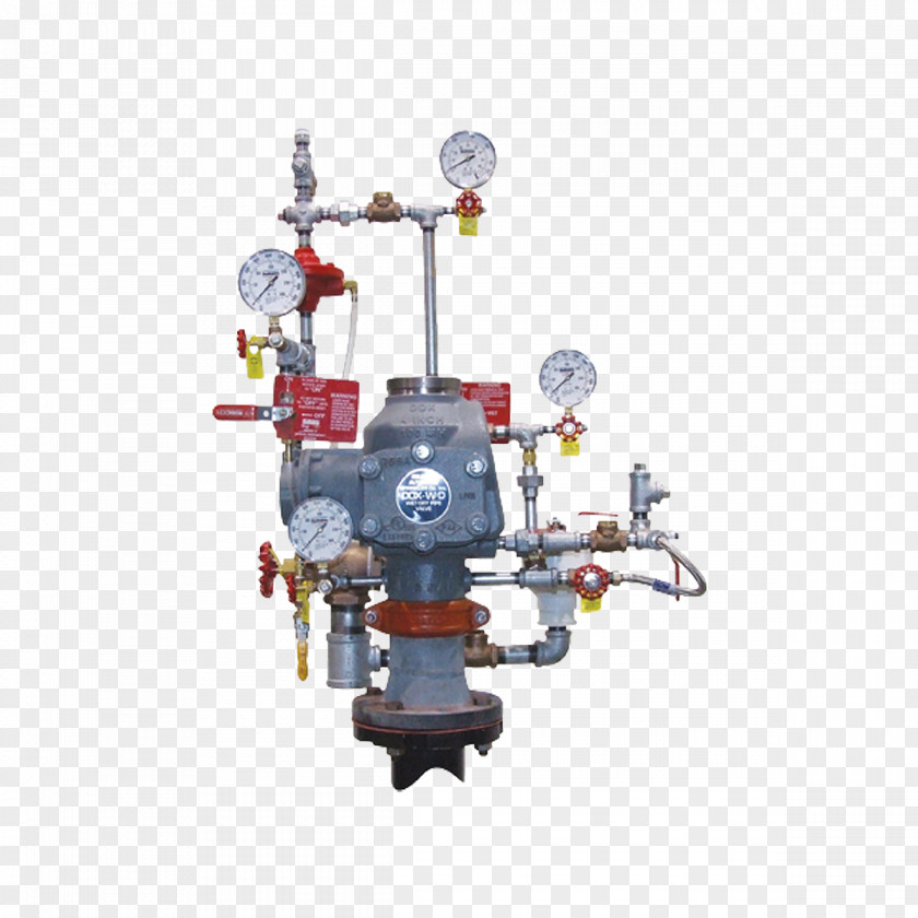 Valve Pipe Pressure SIRON Fire Protection PNG