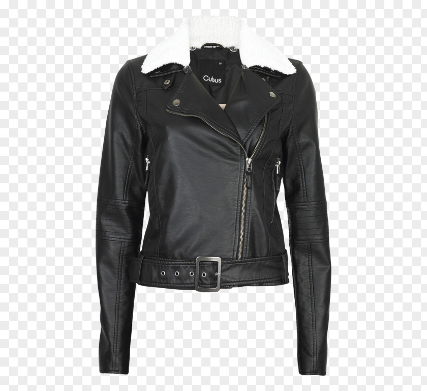 Black Jacket Leather Sleeve Shorts PNG