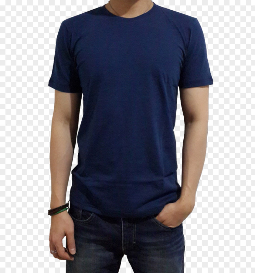 Kaos Polos T-shirt Navy Blue Polo Shirt Clothing PNG