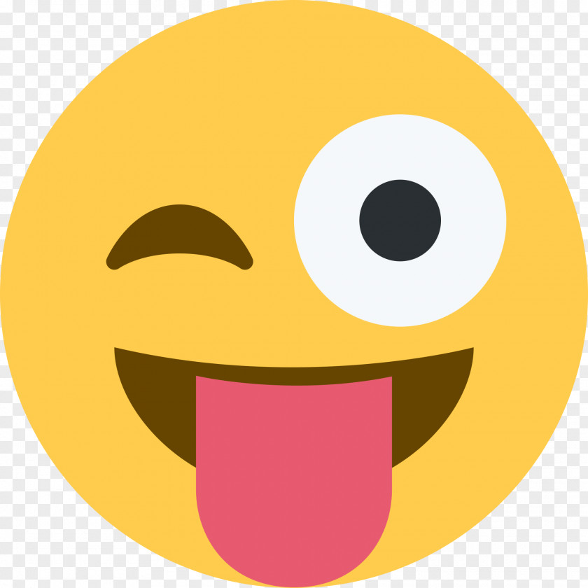 Smile Emoji Emojipedia WhatsApp Emoticon Wink PNG