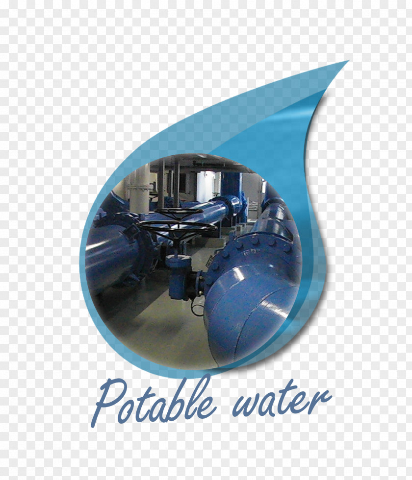 Water Sewage Treatment Blue PNG