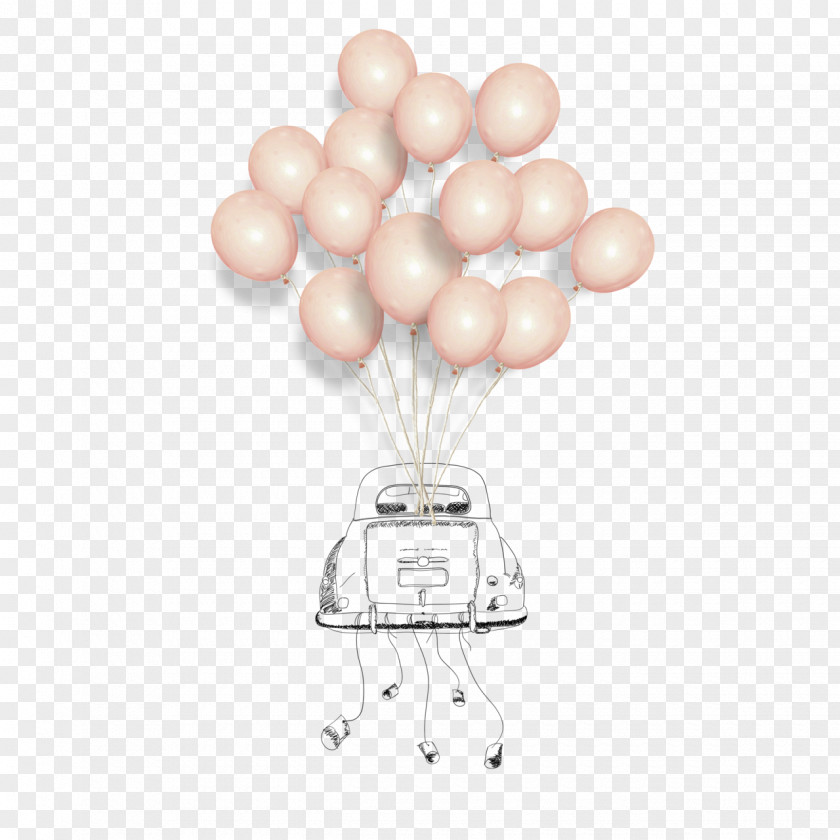 Watercolor Cake Birthday Balloon Polyvore Fashion PNG