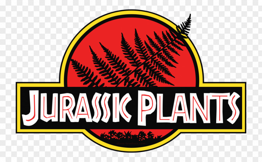 Jurassic Park T-Rex Toy Figure Logo Plants PNG