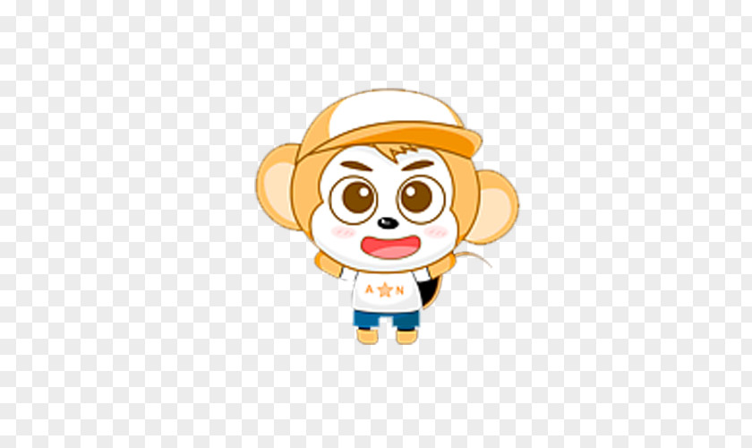 Monkey Cartoon Chinese Zodiac PNG