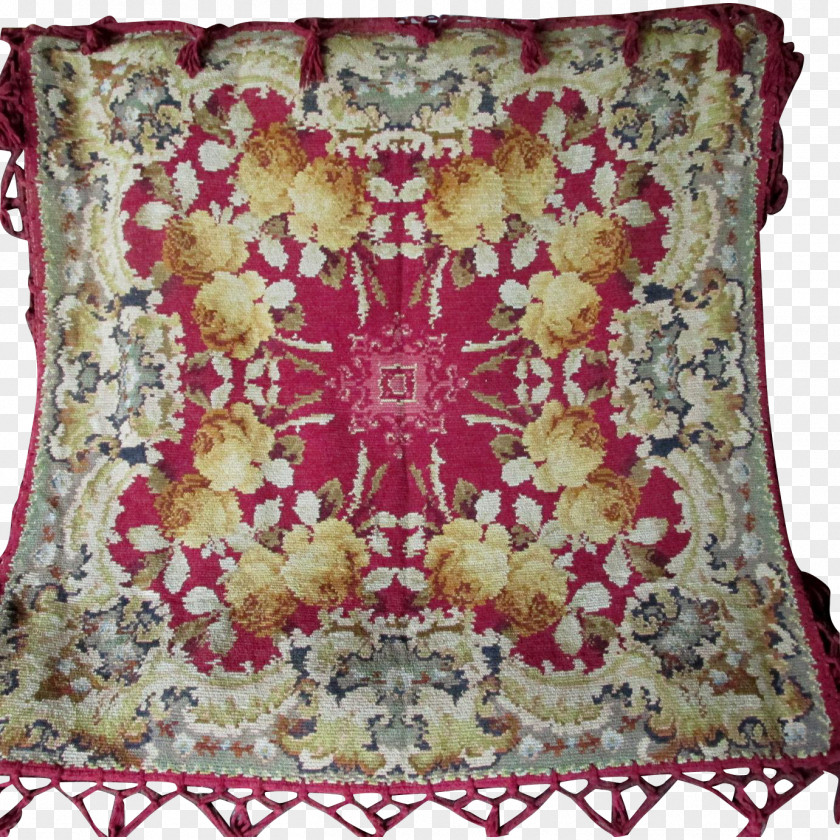 Tablecloth Throw Pillows Cushion Textile Silk Carpet PNG