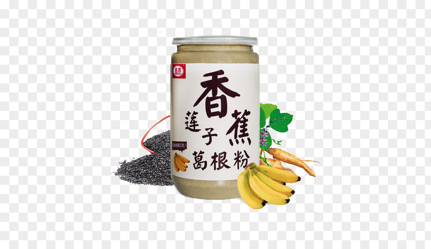 Banana Lotus Seeds Pueraria Powder Montana Kudzu Sesame PNG