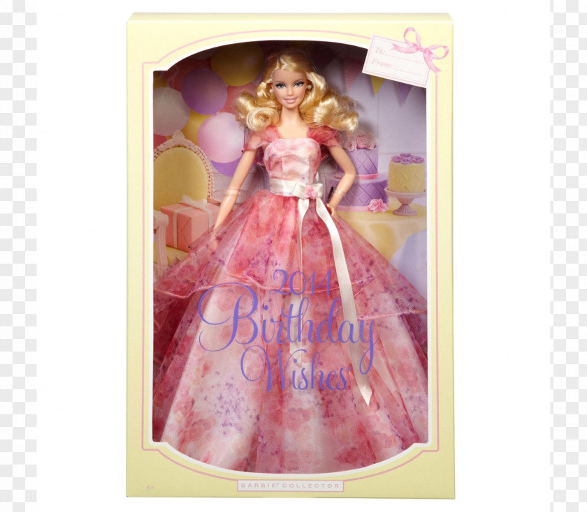 Barbie Doll Toy Birthday Gift PNG