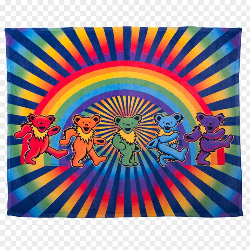 Bear Boho The Very Best Of Grateful Dead History Dead, Volume One (Bear's Choice) Blanket Steal Your Face PNG