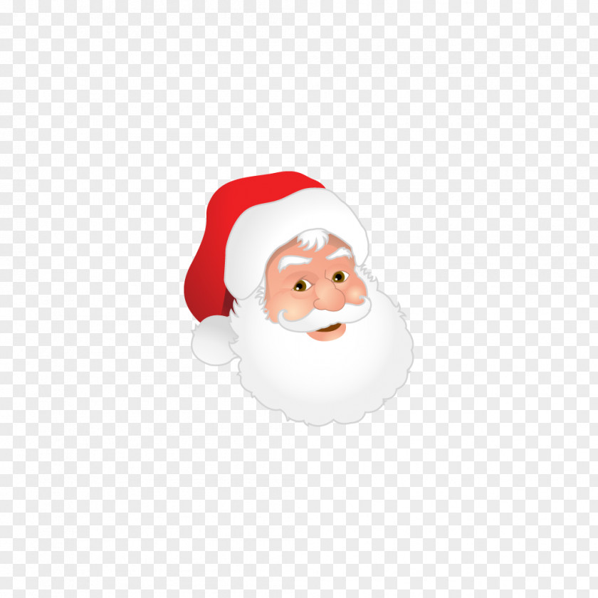 Bearded Santa Claus Christmas Ornament U7bc0u65e5 PNG