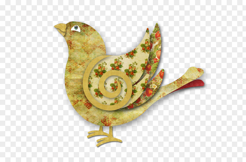 Hoop Origami Chicken Paper Bird PNG