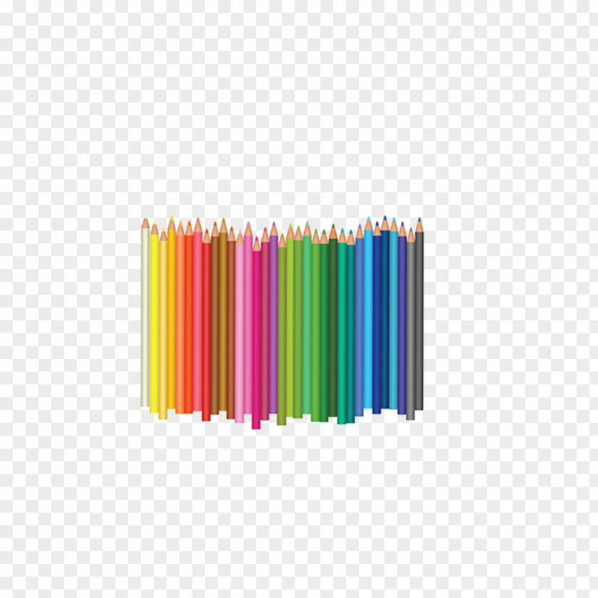 Pencil Paper Colored Clip Art PNG