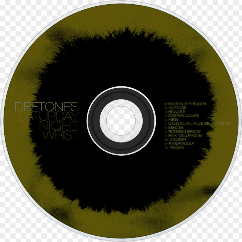 Saturday Nights Compact Disc Night Wrist Deftones Album Alternative Metal PNG