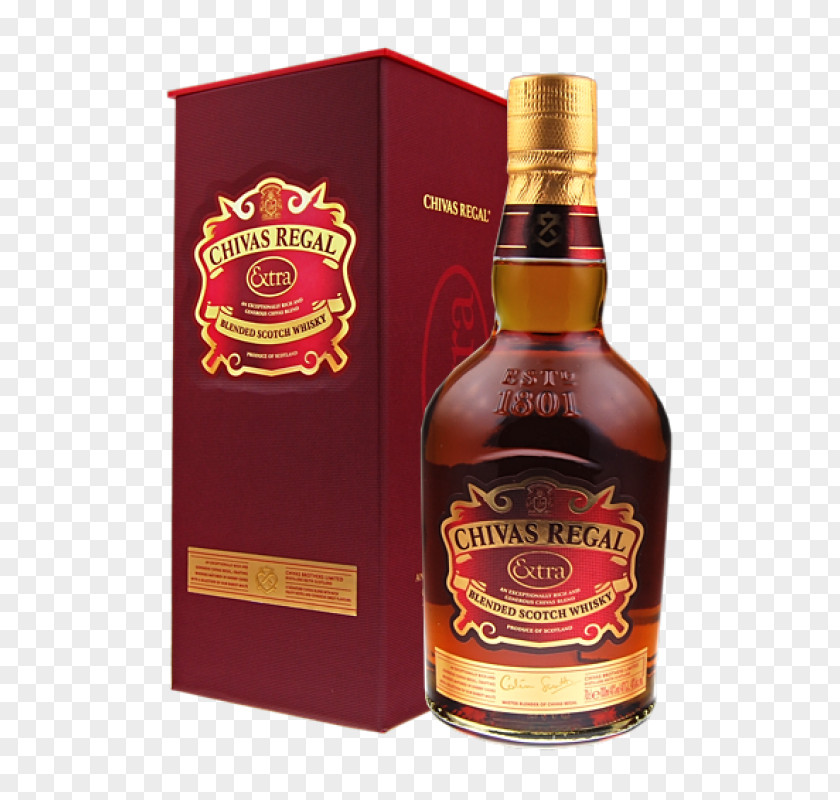 Chivas Regal Blended Whiskey Liqueur Scotch Whisky PNG