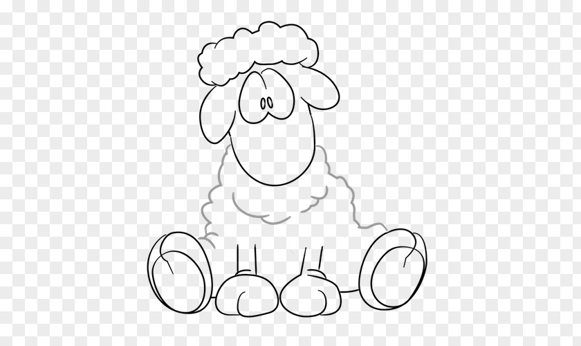 Sheep Draw Carnivores Clip Art Human Behavior Product Illustration PNG
