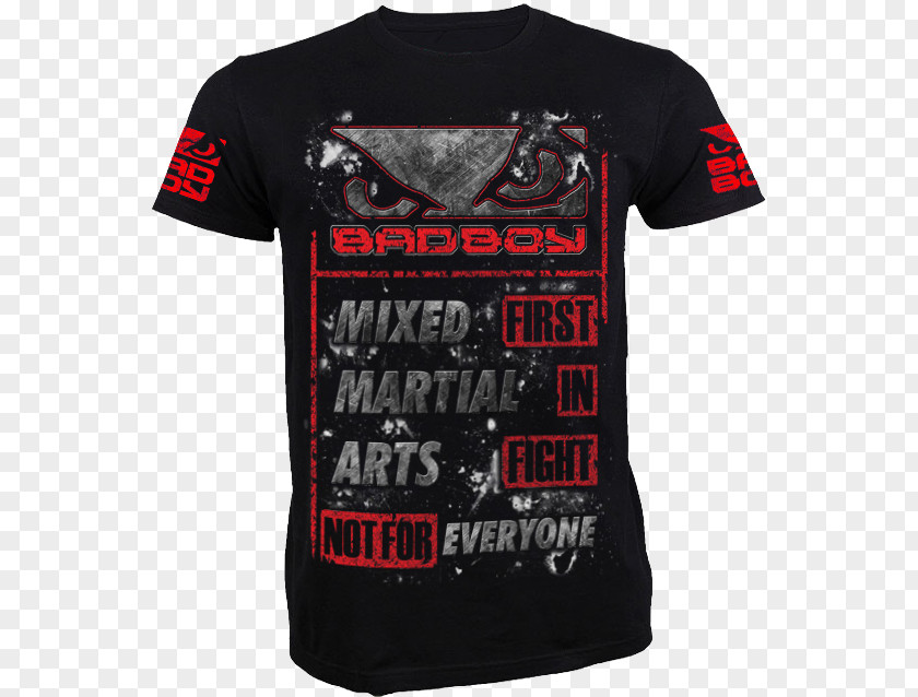 Bad Boy Mma T-shirt Ultimate Fighting Championship Mixed Martial Arts PNG