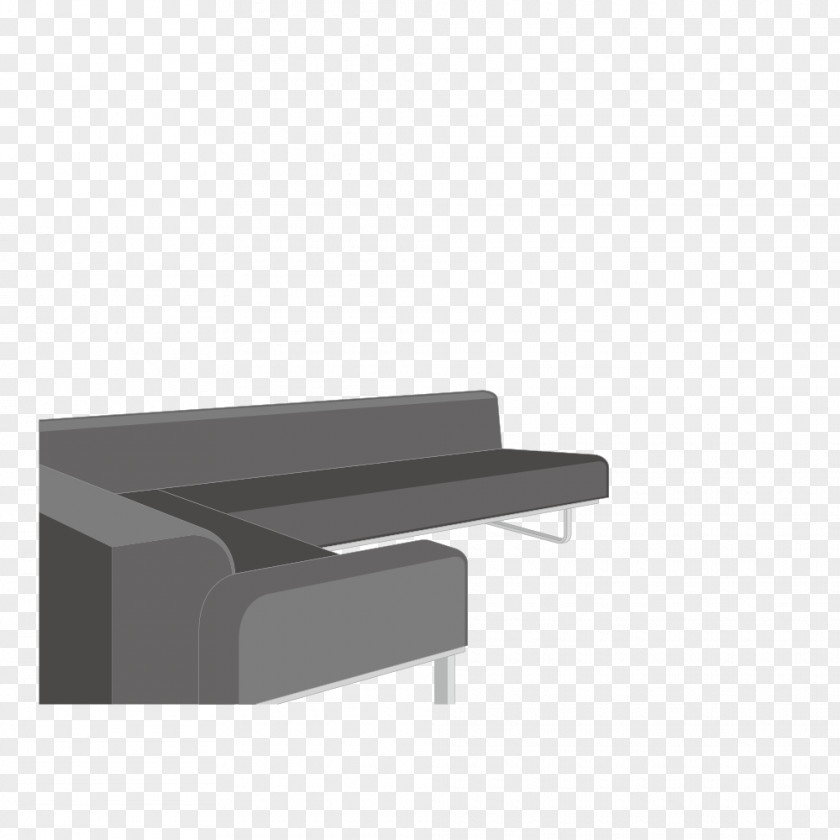 Black Sofa Vector Material Couch PNG
