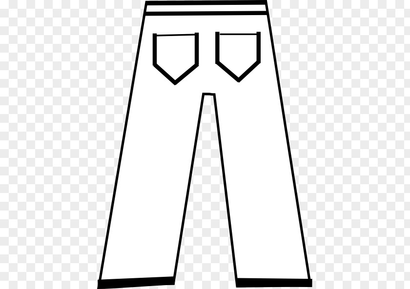 Dress Pants Cliparts Jeans White Clip Art PNG