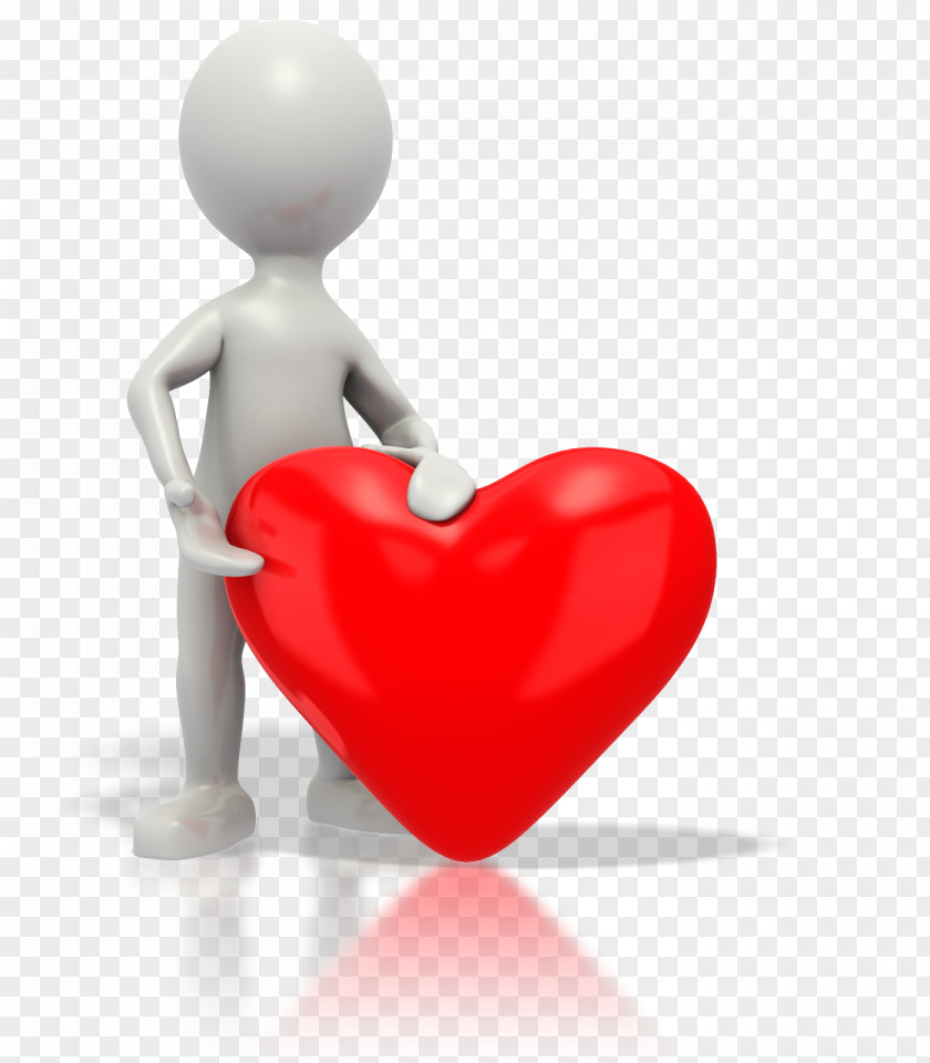 Giving Direction Heart Stick Figure Health Emotion PNG