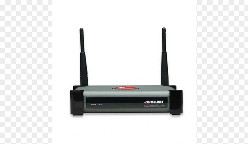 Access Point Wireless Points Intellinet 150N 4-Port Router 524445 PNG
