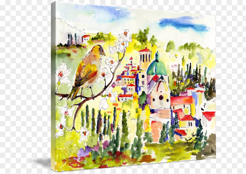 Painting Watercolor Art Gallery Wrap Acrylic Paint PNG