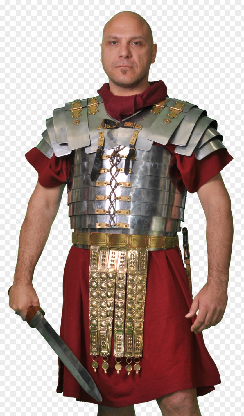 Roman Soldier Ancient Rome Army Body Armor PNG