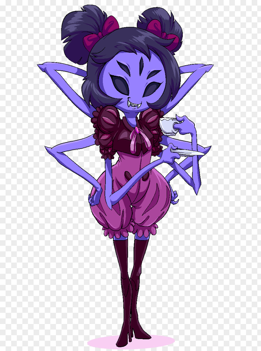 Undertale Looking Like This Fan Art Little Miss Muffet PNG