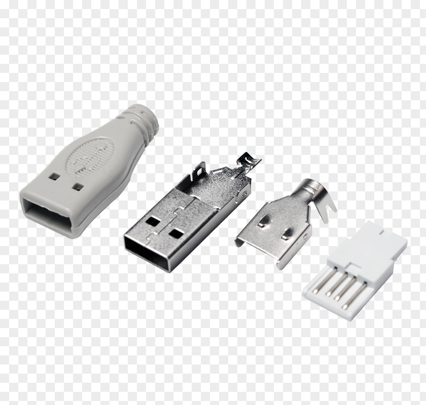 USB Adapter Electrical Connector Cable Wire PNG