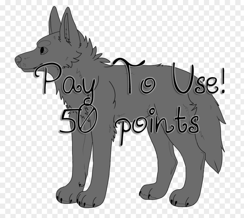 50 Points Dog Breed DeviantArt Line Art PNG