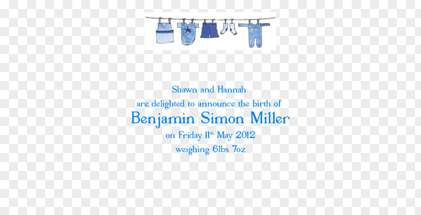 Birth Announcement Paper Water Brand Font Line PNG