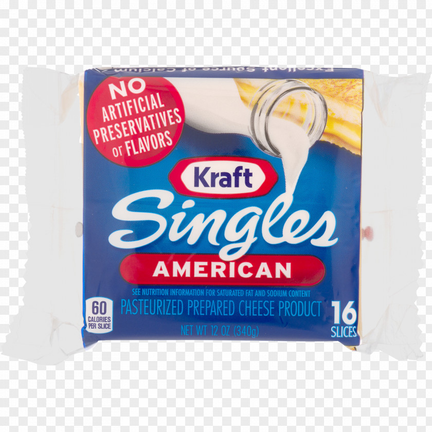 Milk Kraft Singles Foods American Cheese Processed PNG