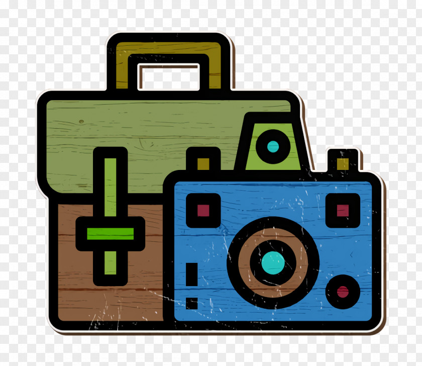 Photography Icon Camera Bag PNG