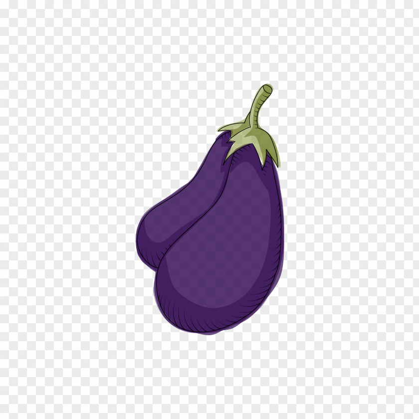 Aubergine Eggplant Purple PNG