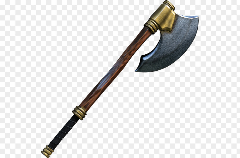 Axe Battle Weapon Larp Middle Ages PNG