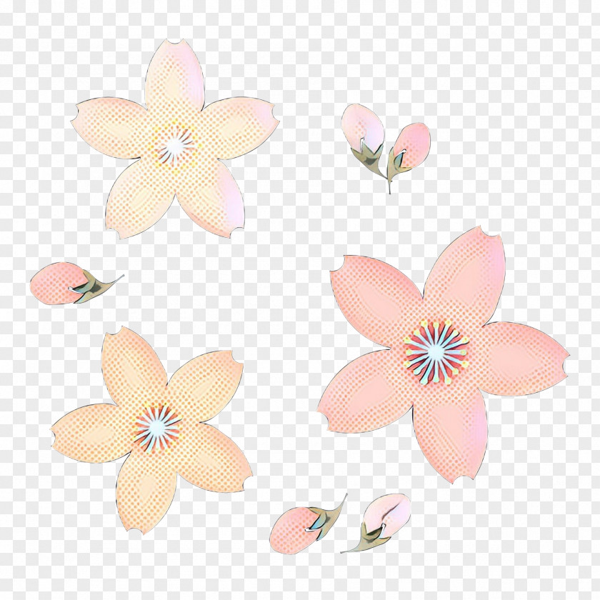 Fashion Accessory Earrings Pink Petal Flower Plant PNG