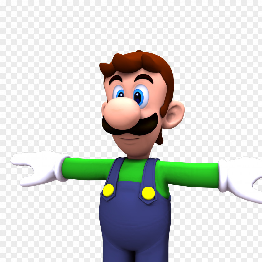 Luigi Super Mario 3D World DeviantArt Rendering PNG
