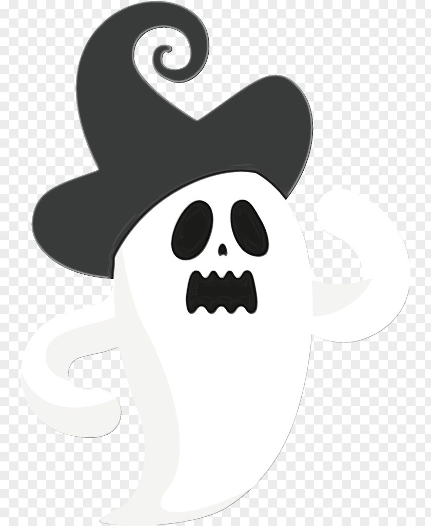 Skull Moustache PNG