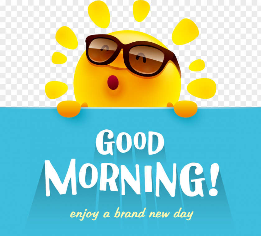 Cute Cartoon Sun Design Vector Material Social App Morning Android Wish PNG