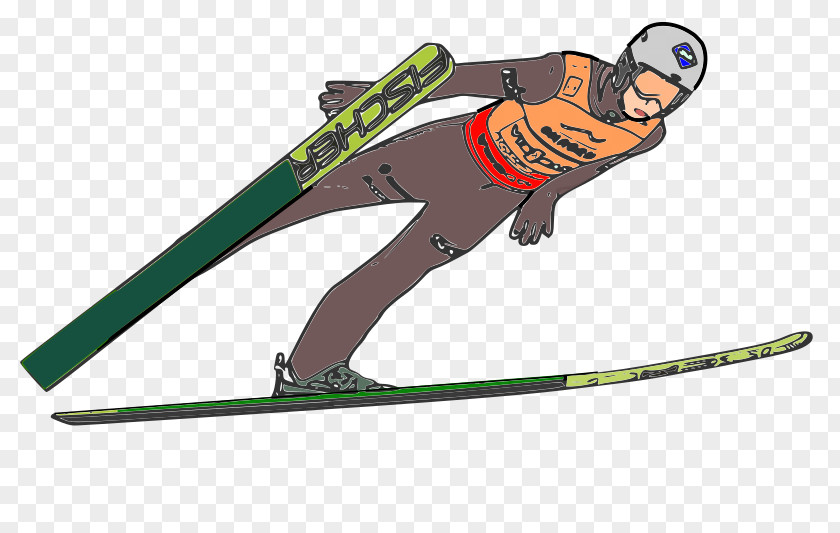 Nordic Combined Ski Poles Jumping Clip Art PNG