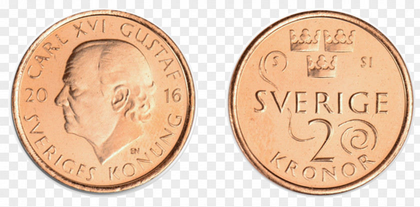 Swedish Currency Kroner Sweden Coin Krona Banknote Sveriges Riksbank PNG