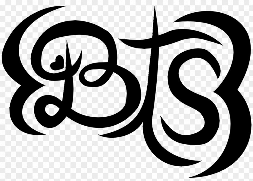 Symbol Tribal Tattoo BTS Drawing Logo PNG