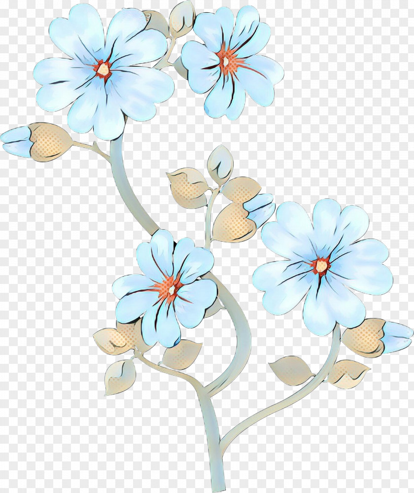 Borage Family Pedicel Floral Spring Flowers PNG
