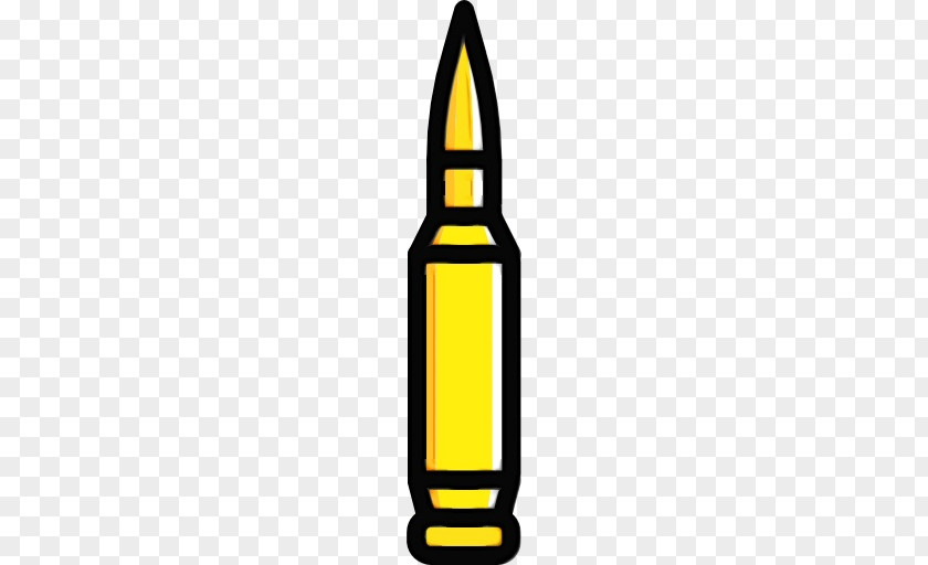 Bullet Yellow Clip Art Ammunition PNG