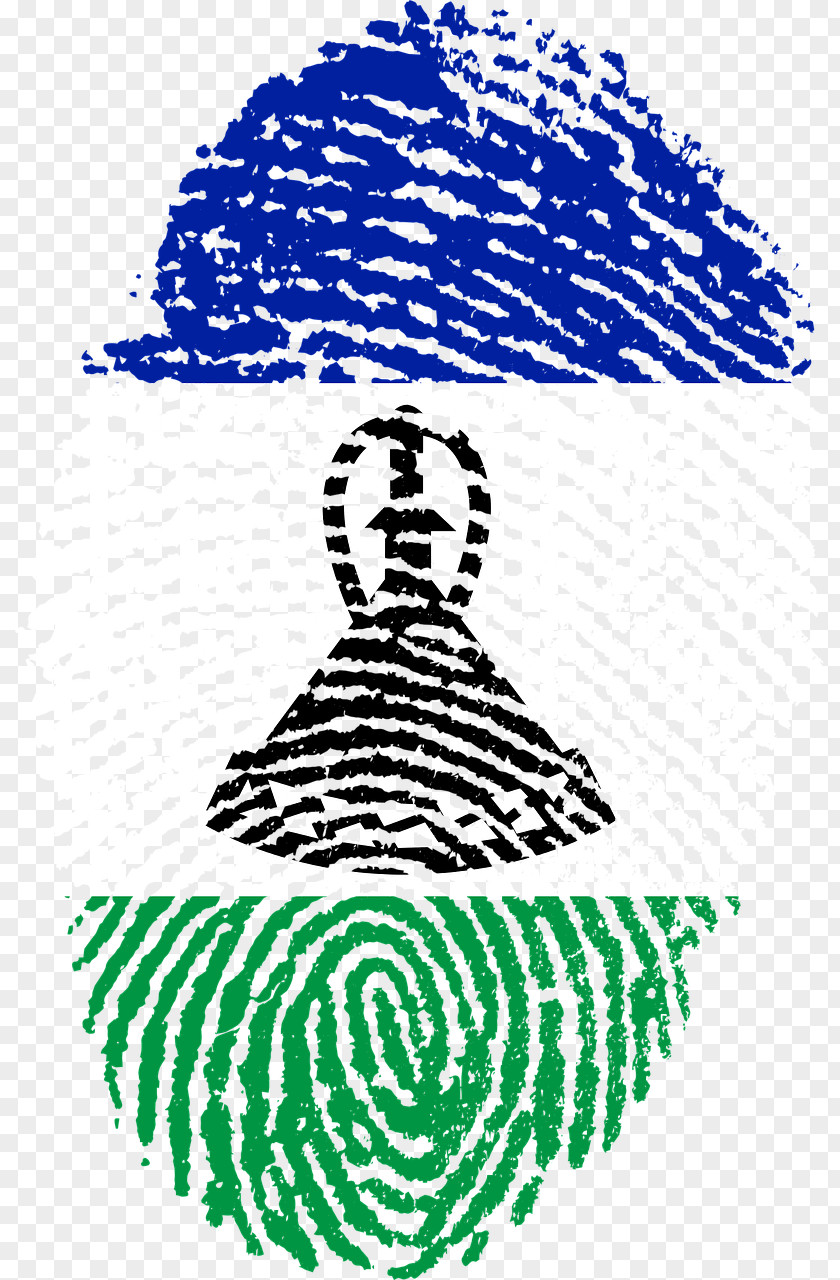 Flag Fingerprint Of Morocco Symbol PNG