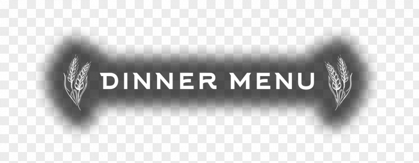 Dinner Menu Logo Brand Font PNG