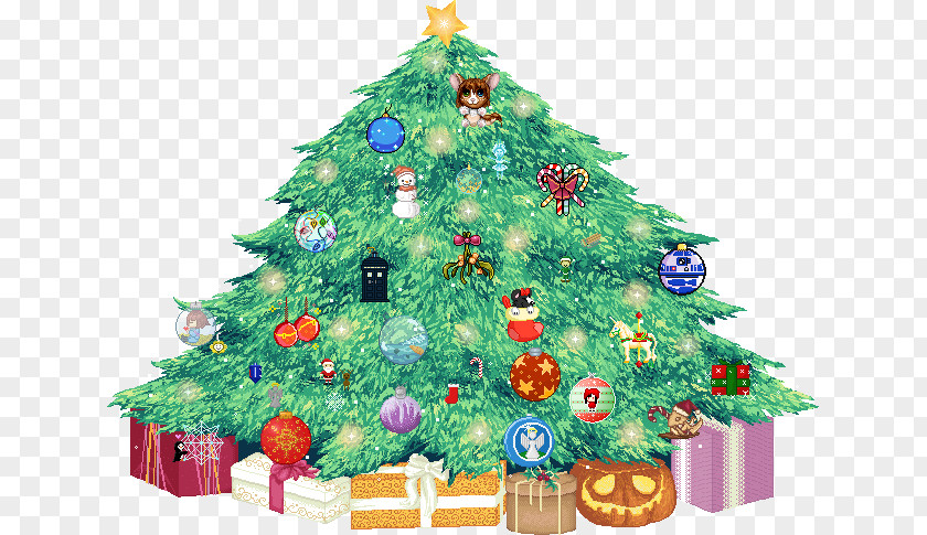 Fairy Tree Christmas Ornament Santa Claus PNG